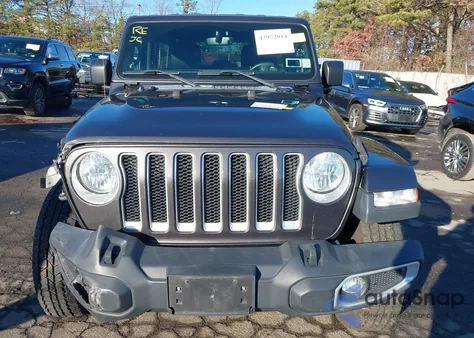 2019 Jeep Wrangler Unlimited Sahara 4X4 z USA, uszkodzony, nr VIN 1C4HJXEG6KW577369